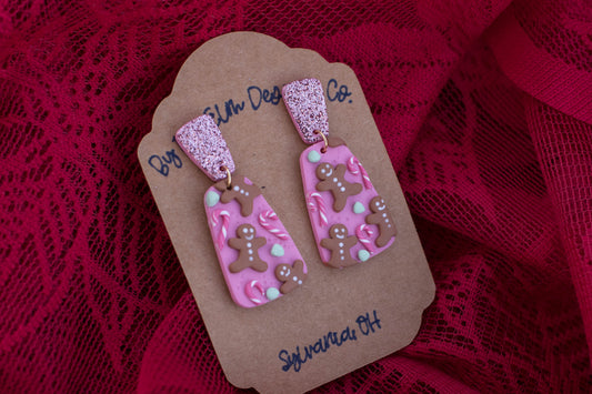 Sweet Shop Dangle Earrings - 14k gold plated post, nickel free